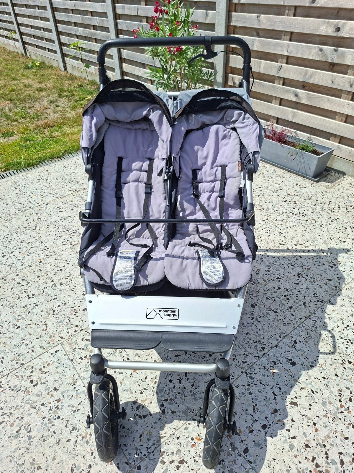 Tweelingbuggy Duet + Carrycot plus for twins Mountain Buggy, Ophalen