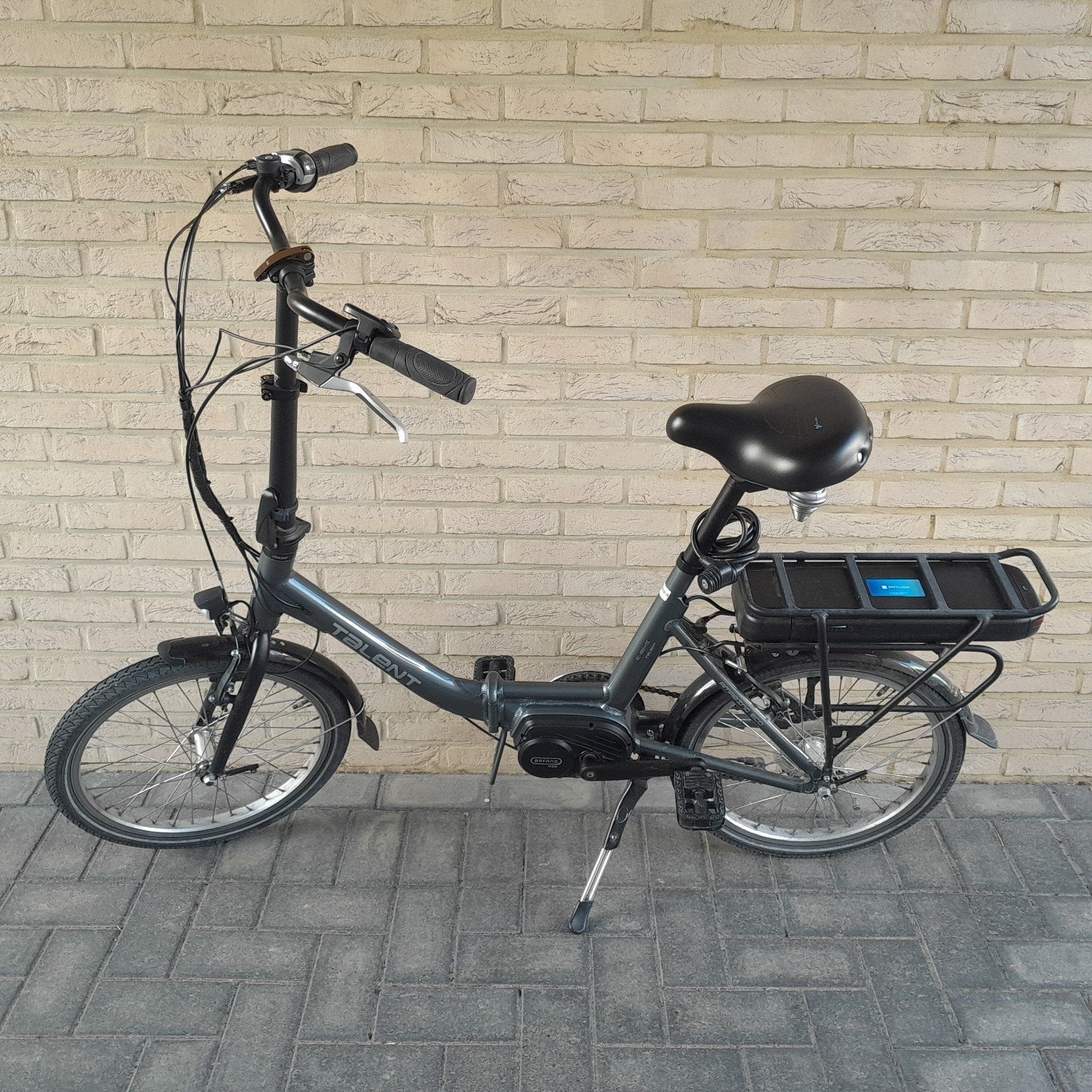 Elektrische plooifiets, Ophalen