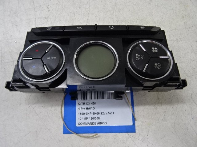 BEDIENINGSPANEEL AIRCO Citroën C3 (SC) (96831720XT-02), Gebruikt, Citroën