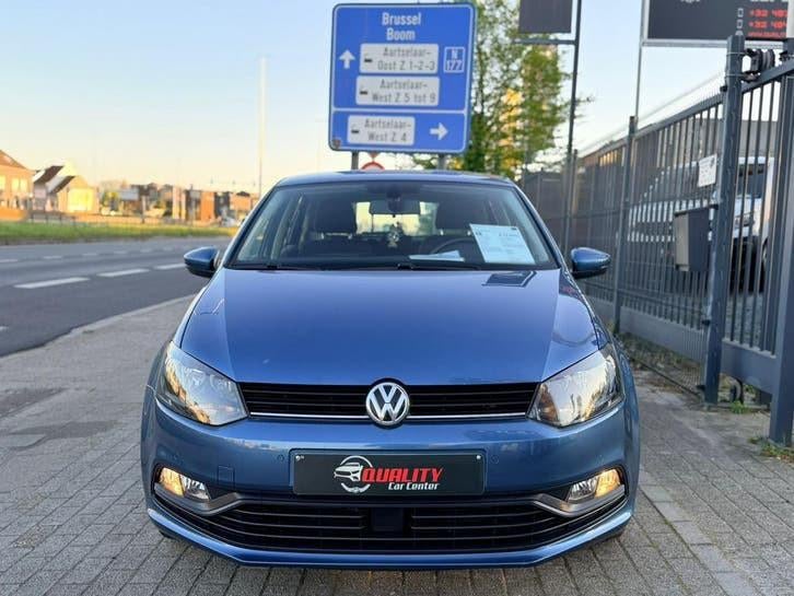 Vw Polo 2016 1.2i Automaat 037000km Pdc Cruise Euro6b 1steig, Stof, 1198 cc, Bedrijf, 3 cilinders
