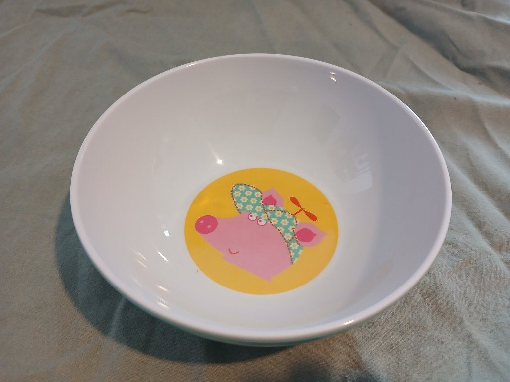 kommetje / bord voor kinderen (Hema, 15 cm diameter), Hema, Comme neuf, Enlèvement, Autres styles