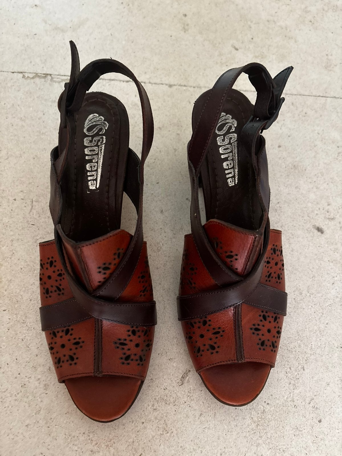 Cuir véritable italien fabriqué à la main, Vêtements | Femmes, Chaussures, Enlèvement ou Envoi, Comme neuf