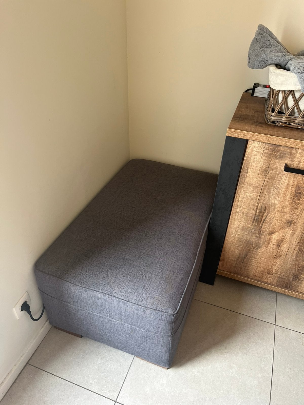Grote Poef, Ophalen, Gebruikt, 100 tot 125 cm, Comfortabel