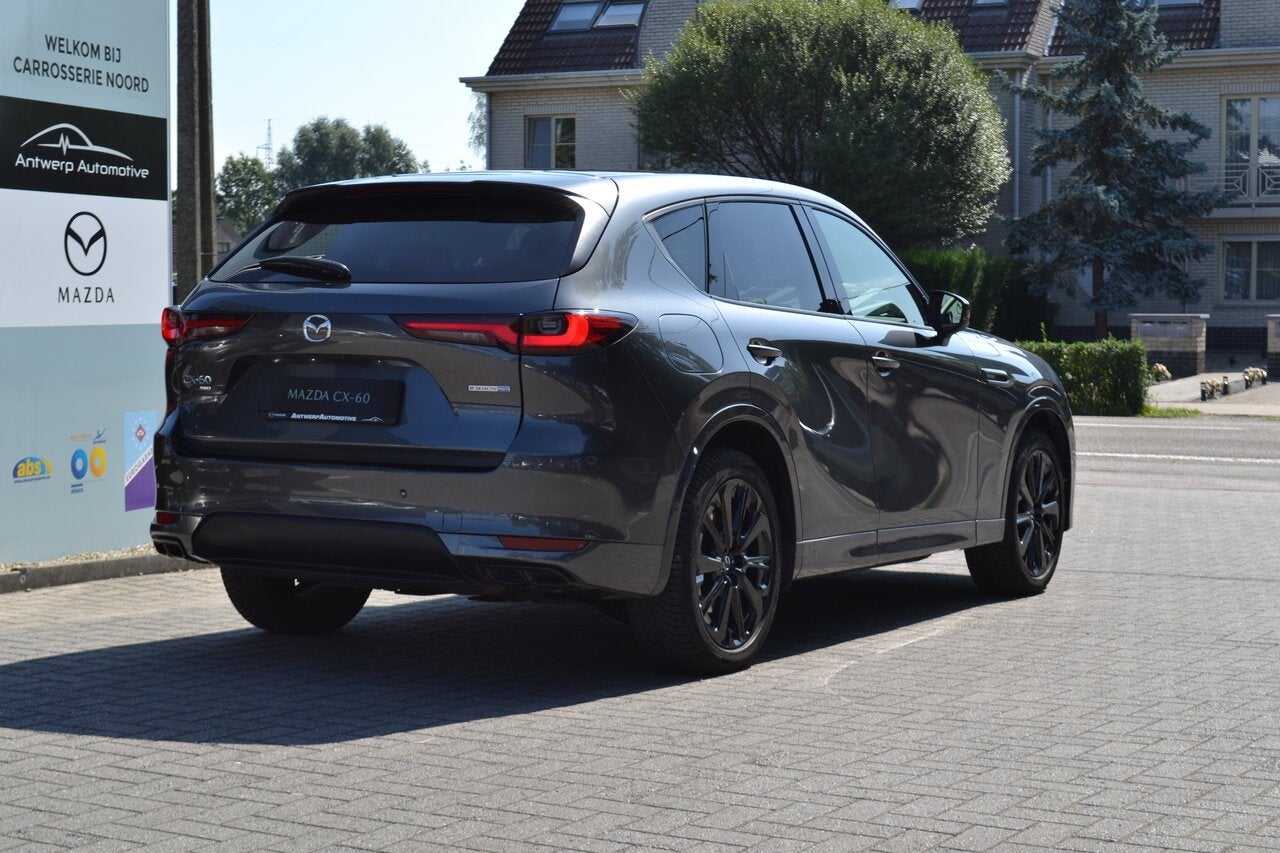 CX-60 Homura Full Option - Garantie tot 06/2030, Autos, Mazda, 0 kg, Argent ou Gris, Euro 6, 0 kg