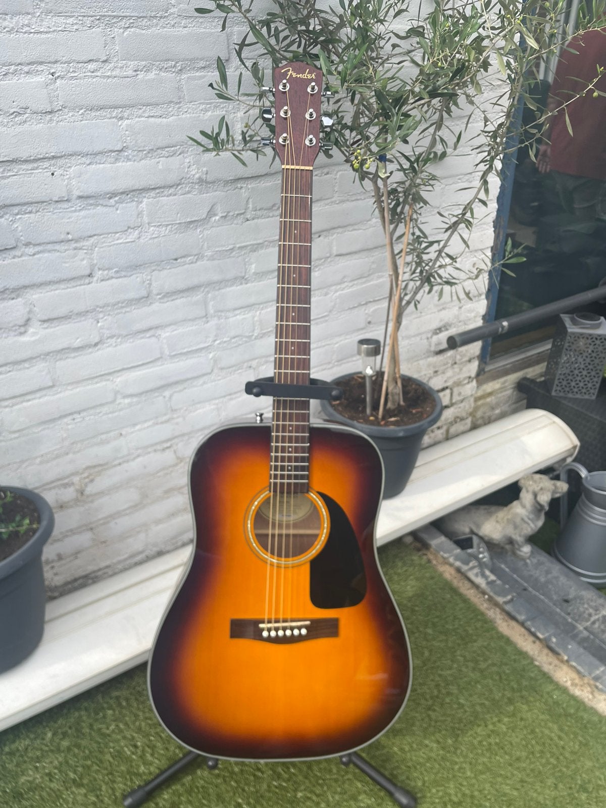 Guitare acoustique Dreadnought Fender CD-60SB, Musique & Instruments, Instruments à corde | Guitares | Acoustiques, Enlèvement
