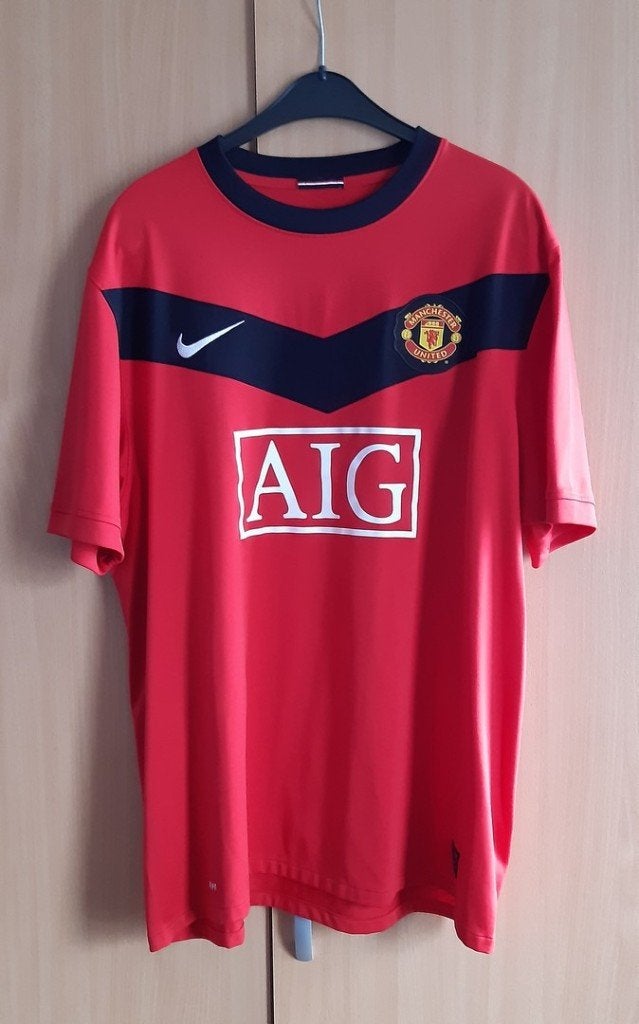 Maillot Manchester Utd Home 2009-10, Enlèvement, Porté