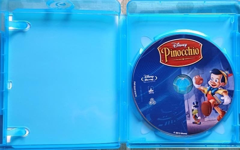 blu ray PINOCCHIO  WALT DISNEY, Ophalen of Verzenden, Zo goed als nieuw