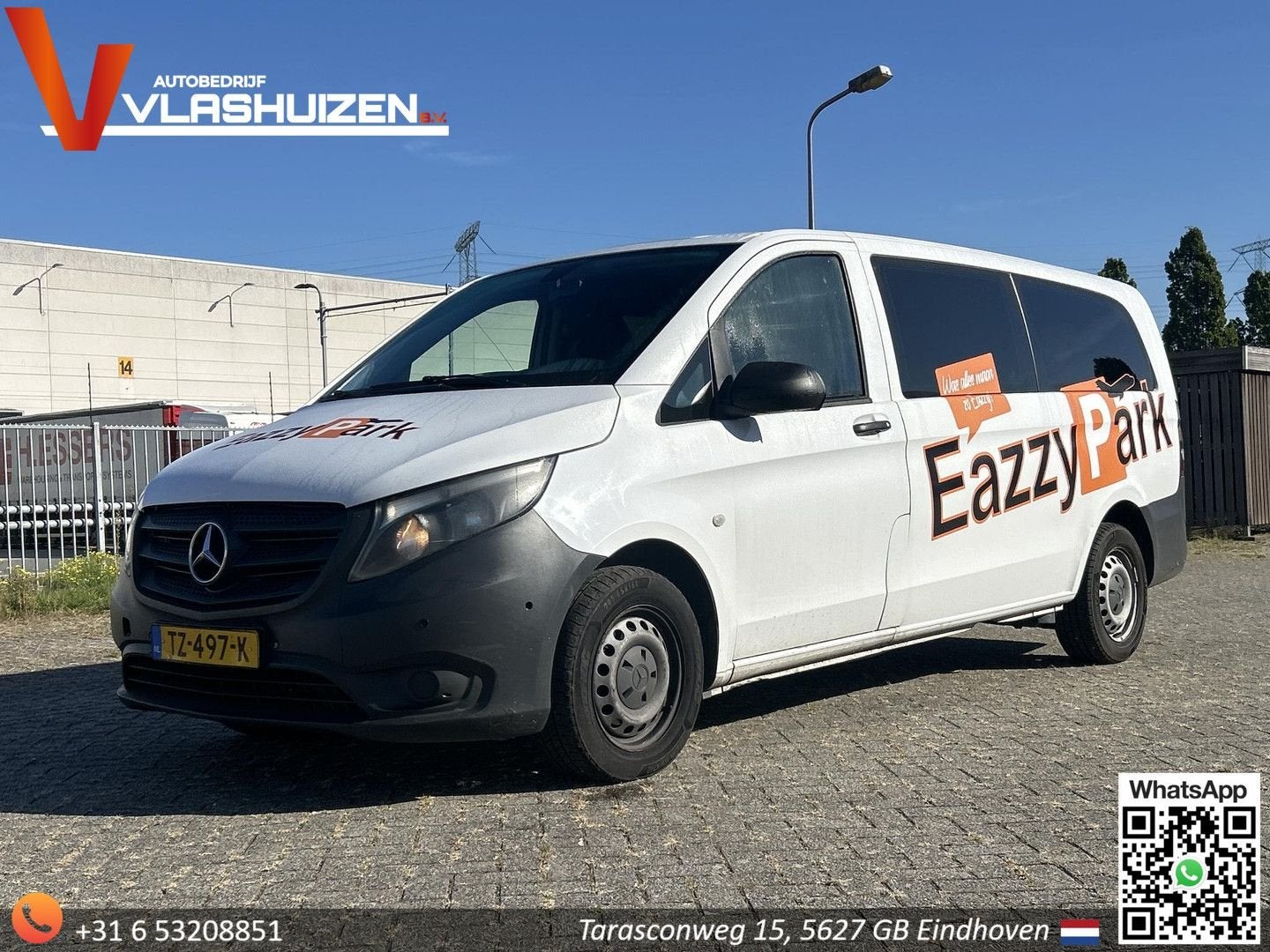 Mercedes-Benz Vito Tourer 109 BlueTEC Base Extra Lang | € 9., Auto's, Monovolume, Zwart, 164 g/km, Wit