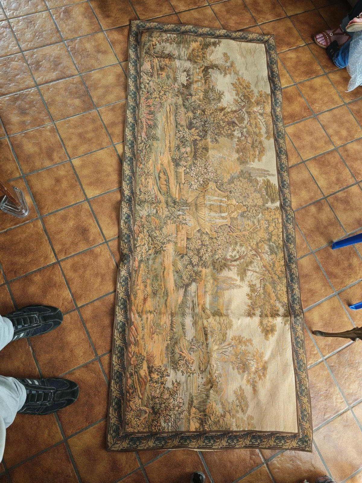 Jolie tapisserie, Enlèvement ou Envoi