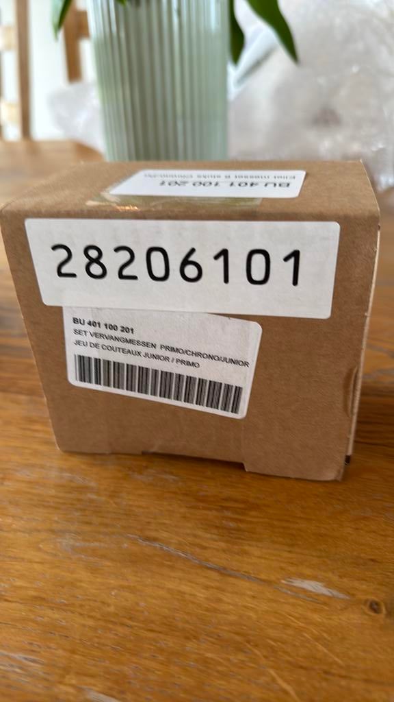 Eliet hakselaar mes set vervangmessen 6 stuks, Ophalen of Verzenden, Nieuw
