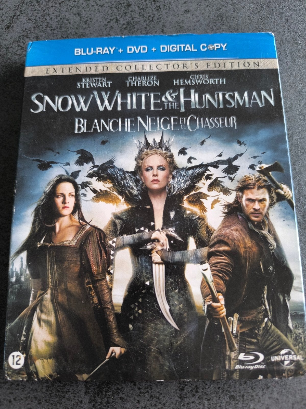 Blu ray + DVD Blanche neige et le Chasseur, Ed Collector, Enlèvement ou Envoi