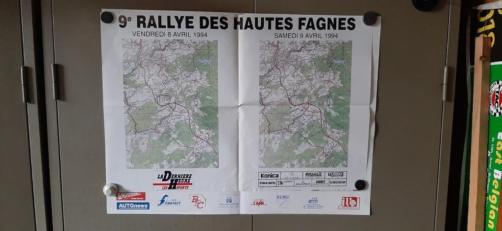 Parking du Rallye des Hautes Fagnes 1994, Livres, Enlèvement ou Envoi