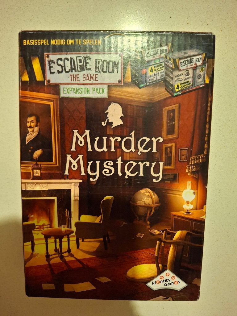 Escape room the game expansion pack, Drie of vier spelers, Ophalen of Verzenden, Zo goed als nieuw, Identity Games