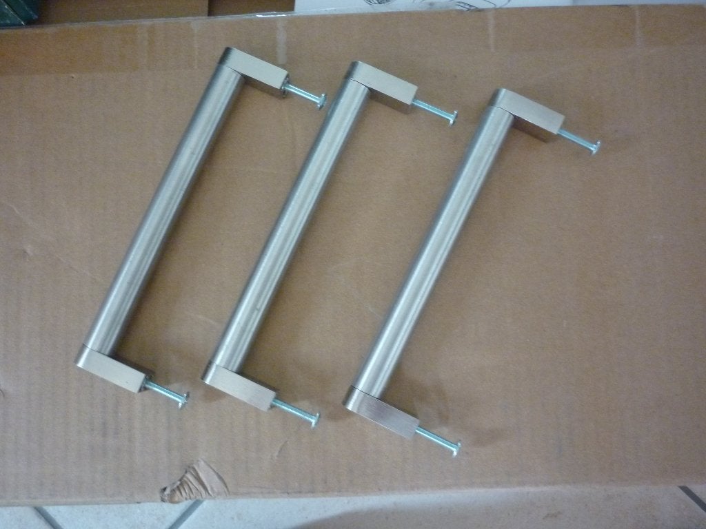 Poignée de tiroir ou armoire., Ophalen, Nieuw, Inox, Klink of Kruk