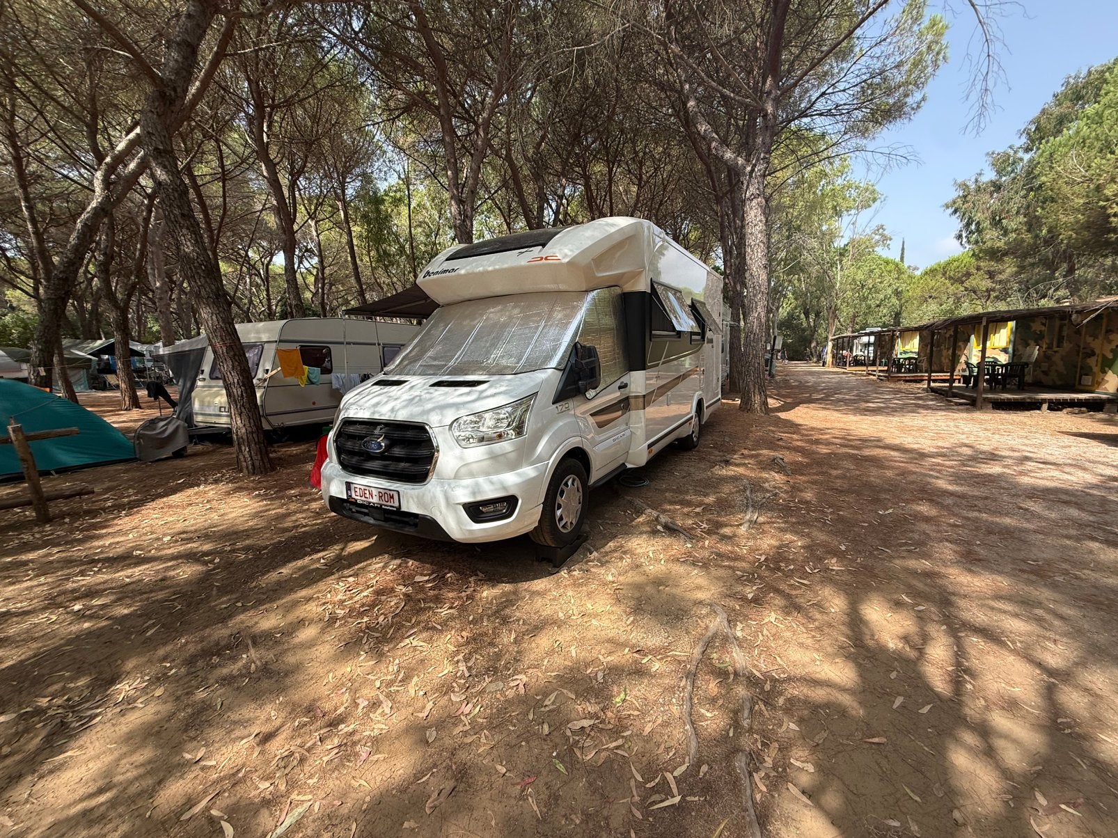 Mobilhome Cocoon 488, Automaat, Chemisch toilet, Standaard zit, Ford