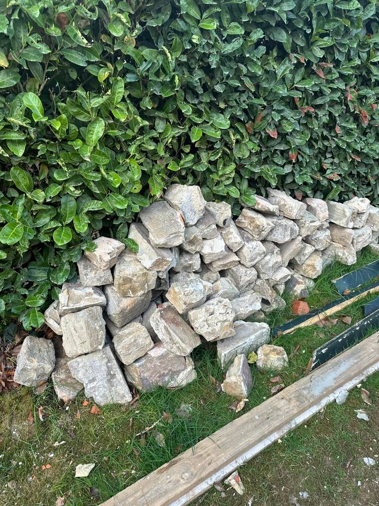 Keien, natuursteen, Tuin en Terras, Ophalen, Zo goed als nieuw
