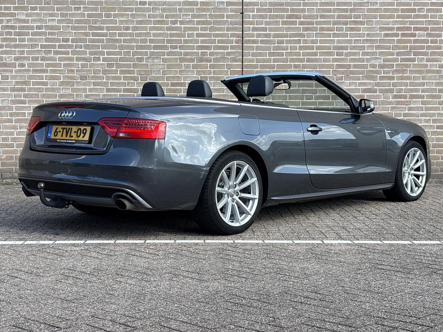Audi A5 Cabriolet 1.8 TFSI Sport Edition | Leder | Climate |, Autos, Audi, Argent ou Gris, Achat, Entreprise, Cabriolet