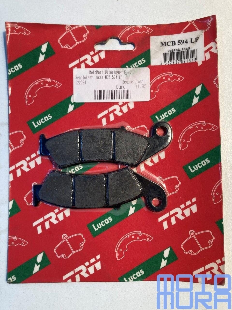 TRW MCB594 remblokken set Honda NSR 250 RVF 400 VFR 750  rem, Motoren, -, -, Nieuw, Ophalen of Verzenden