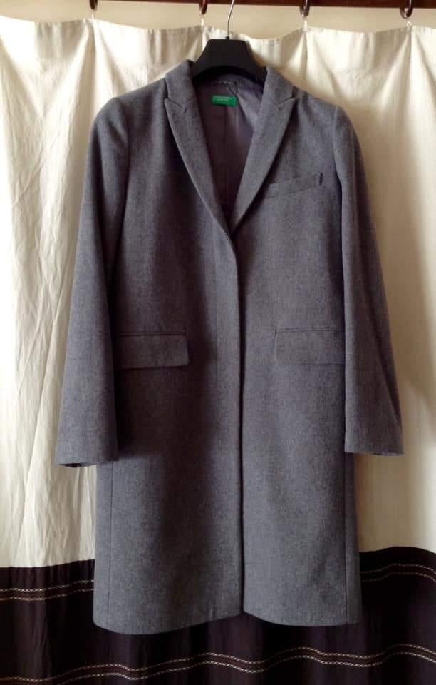 Gloednieuwe wollen jas van Benetton T.m/38/10, Kleding | Dames, Maat 38/40 (M), Benetton, Nieuw, Ophalen of Verzenden
