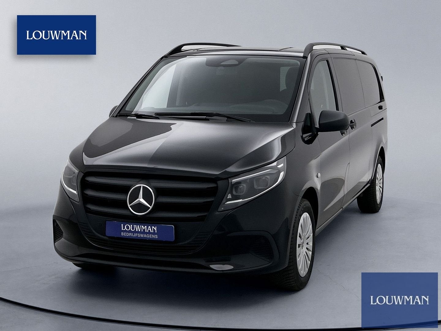 Mercedes-Benz Vito 119 CDI L3 Pro Dubbele Schuifdeur Trekhaa, Automaat, Zwart, Mercedes-Benz, Bedrijf