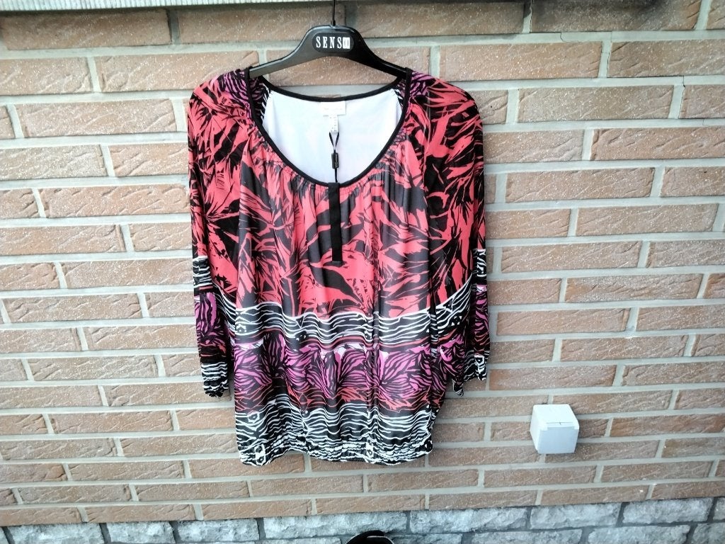 Nieuwe bloes met 3/4 mouwen van Mayerline 48, Kleding | Dames, Mayerline, Overige kleuren, Maat 46/48 (XL) of groter, Nieuw