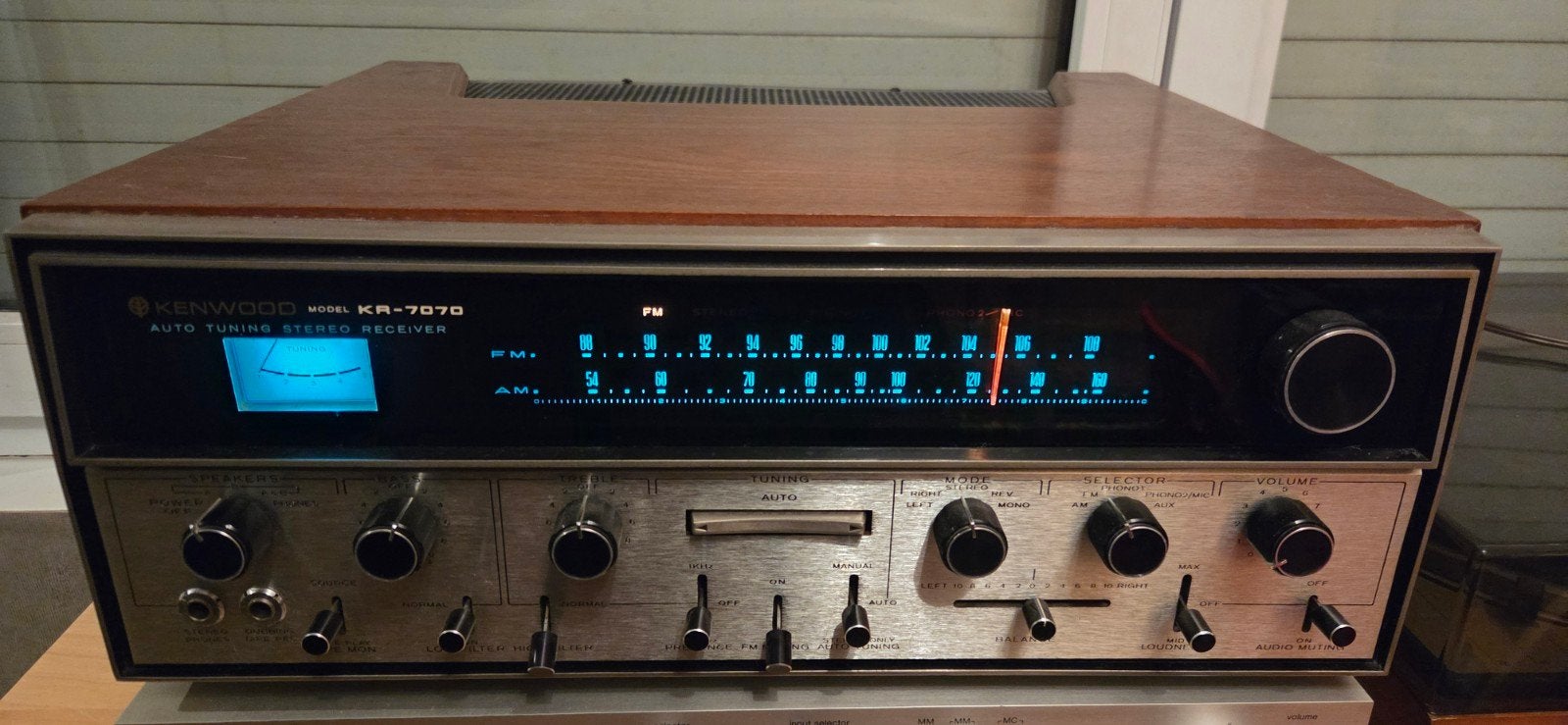 kenwood kr 7070, Ophalen