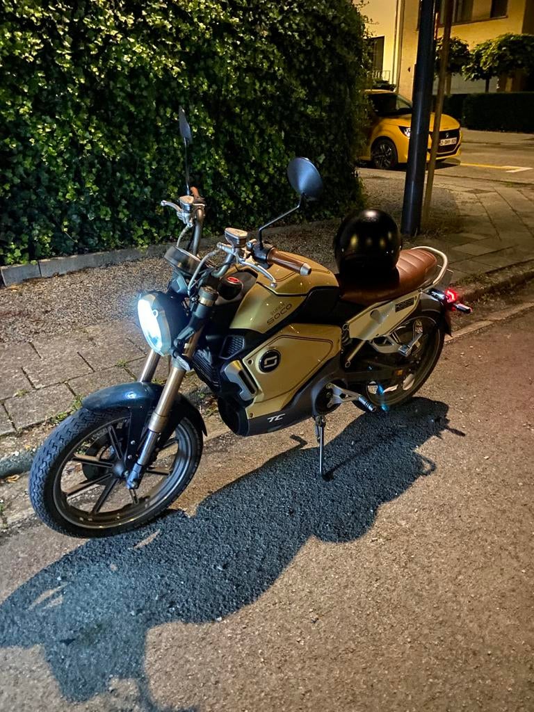 Super Soco TC50 (1ère version rare), Vélos & Vélomoteurs, Enlèvement ou Envoi, Comme neuf, Classe B (45 km/h), Électrique