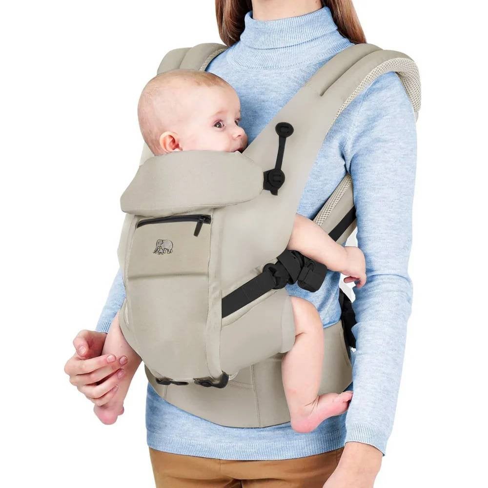 DERYAN Draagzak 4-in-1 – Cream, Autres marques, Porte-bébé, Enlèvement ou Envoi, Comme neuf