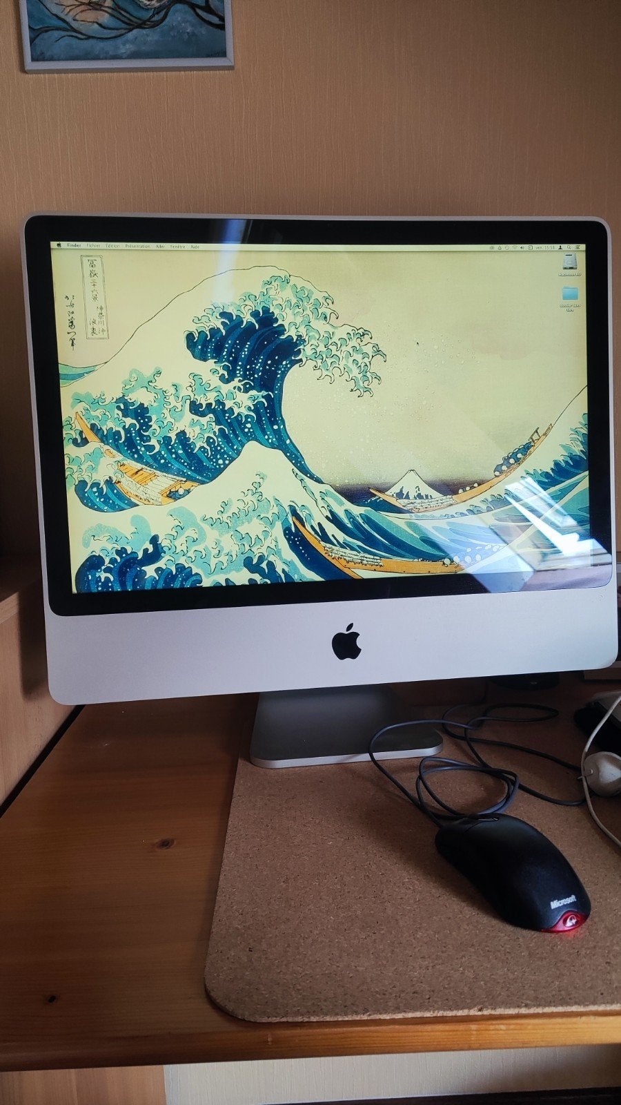 iMac 24 pouces, Computers en Software, Apple Desktops, 24'', Ophalen, Gebruikt, IMac