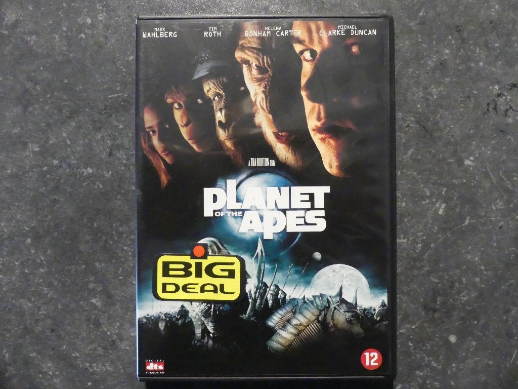 Dvd ‘Planet of the Apes’, Cd's en Dvd's, Engels, Turks, Ophalen of Verzenden, Zo goed als nieuw