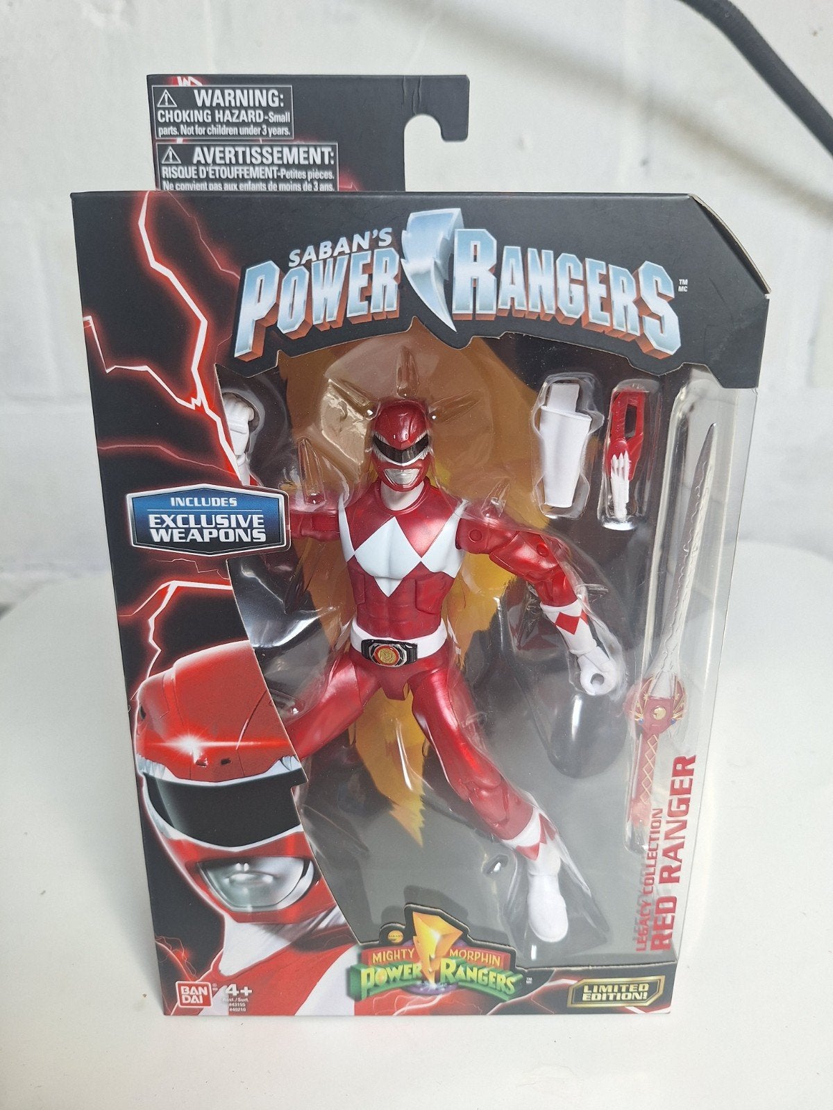 Saban's Power Rangers Legacy Collection - Red Ranger, Enlèvement ou Envoi, Neuf