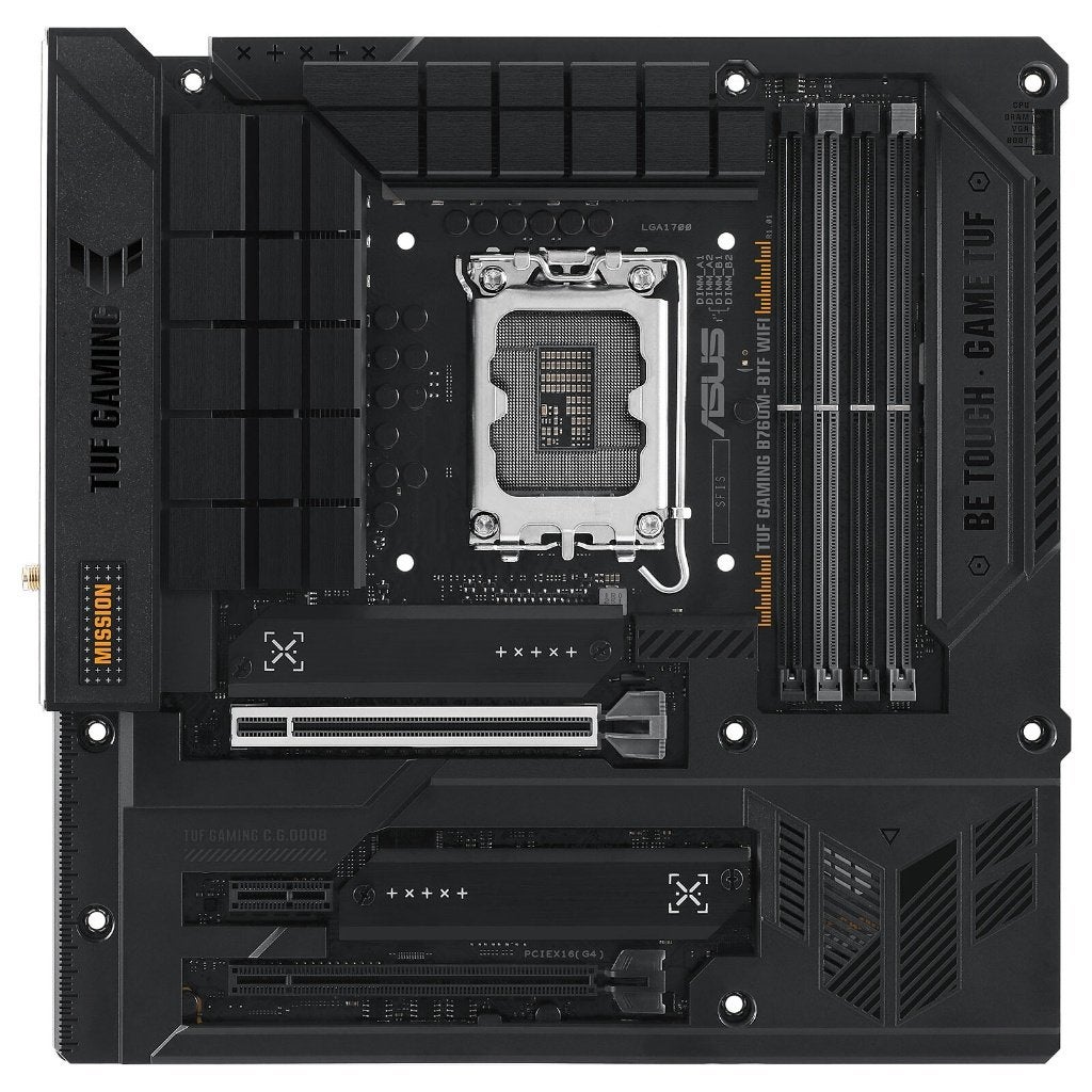 ASUS TUF GAMING B760M-BTF WIFI, Computers en Software, Moederborden, Ophalen of Verzenden, Zo goed als nieuw, Intel, DDR5