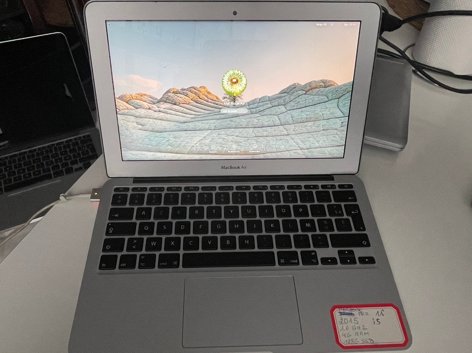 Pc portable Mackbook 11’, Computers en Software, Apple Macbooks, Gebruikt, Ophalen of Verzenden, 128 GB of minder, Azerty