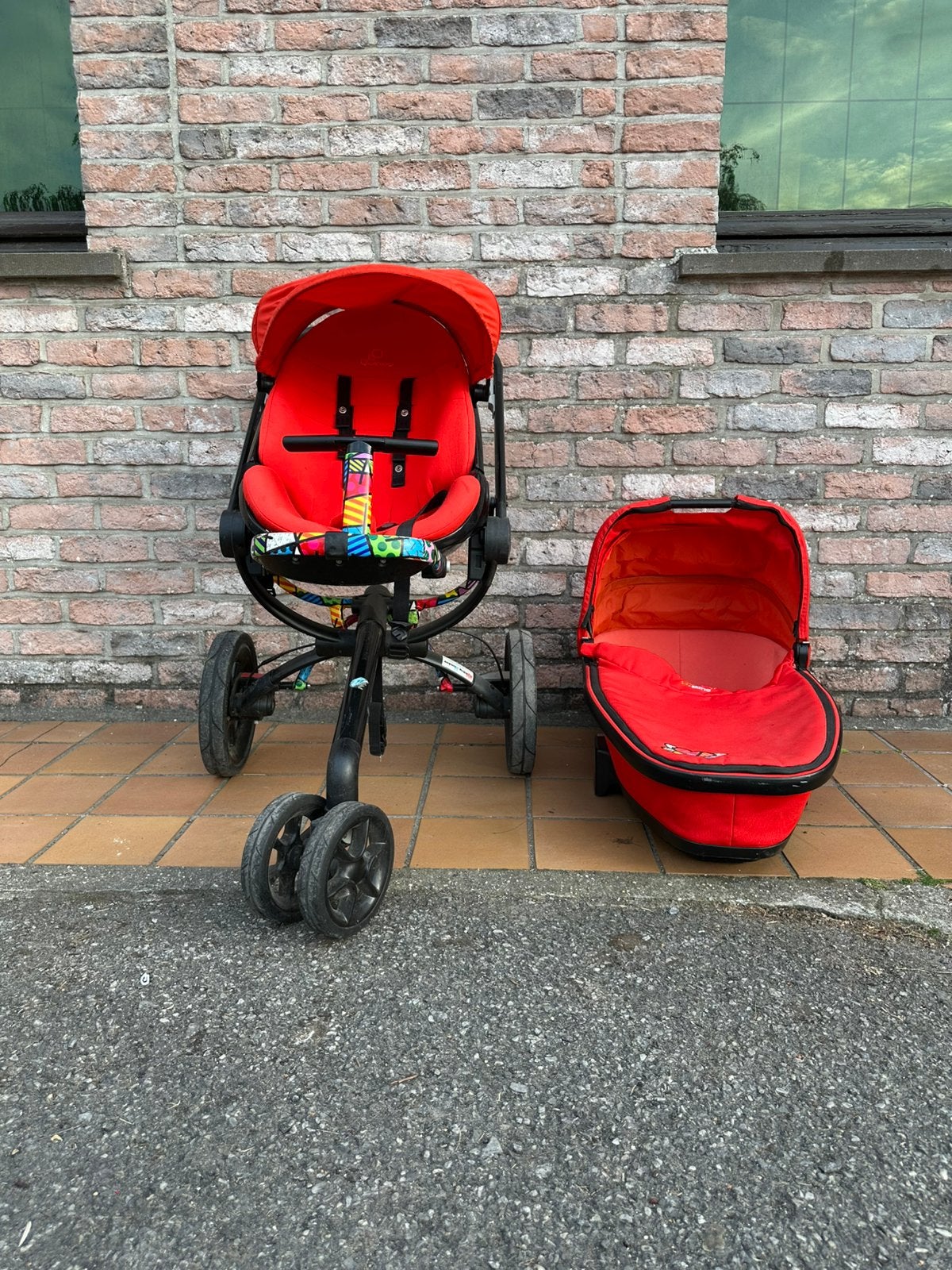 Quinny Moodd Kinderwagen & Reiswieg – Limited Edition, Kinderen en Baby's, Ophalen, Zo goed als nieuw, Kinderwagen, Quinny
