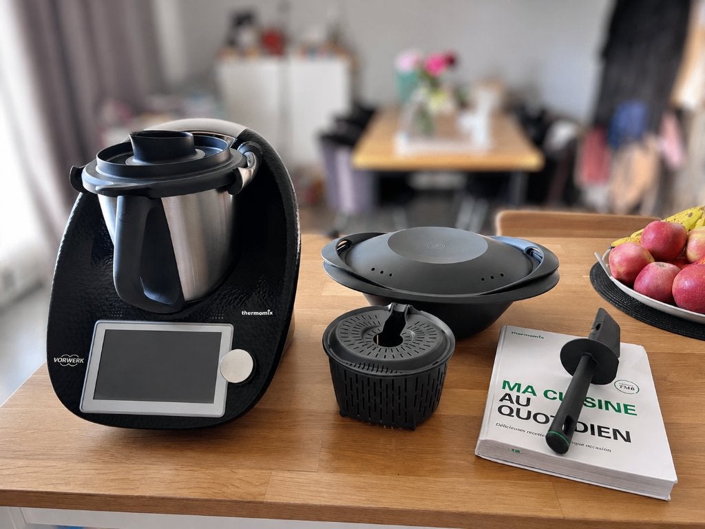 Te koop — Thermomix TM6 Black Edition (speciale editie), Ophalen of Verzenden, Zo goed als nieuw