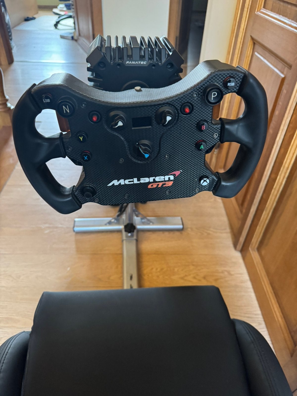 FANATEC MCLAREN GT3 + DD8 + elite pedals + playseat, Consoles de jeu & Jeux vidéo, Enlèvement, Comme neuf