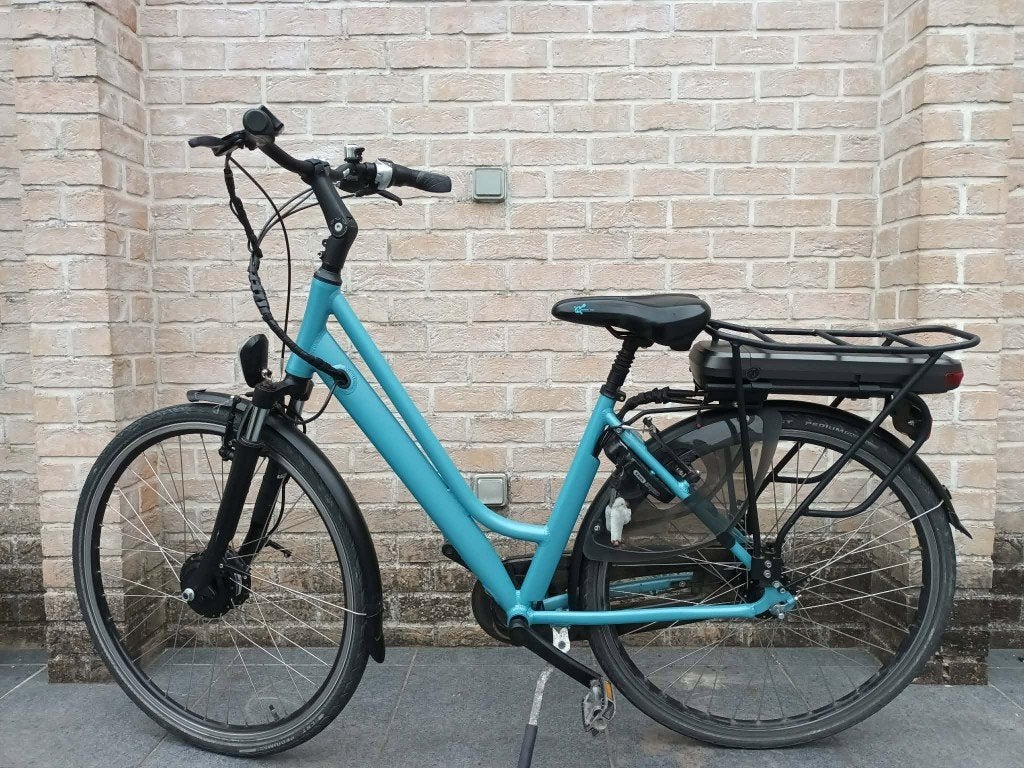 Efiets E-City Suspension Damesfiets (51 cm)  - 2021, Fietsen en Brommers, Versnellingen, Zo goed als nieuw, 50 tot 53 cm, Schijfrem