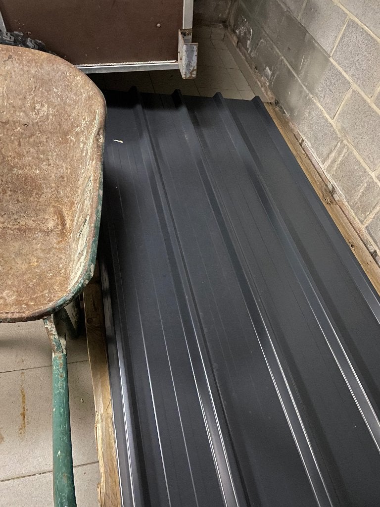 Ide dakplaten tekoop, Doe-het-zelf en Bouw, Dakpannen en Dakbedekking, Nieuw, 15 m² of meer, Metaal, Grijs