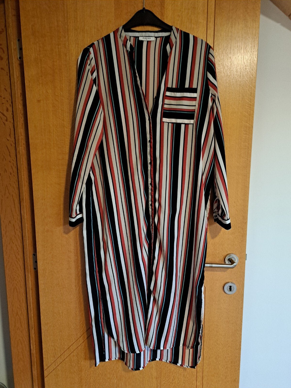 lange jurk Pieces, Kleding | Dames, Grote Maten, Pieces, Ophalen of Verzenden, Zo goed als nieuw, Jurk