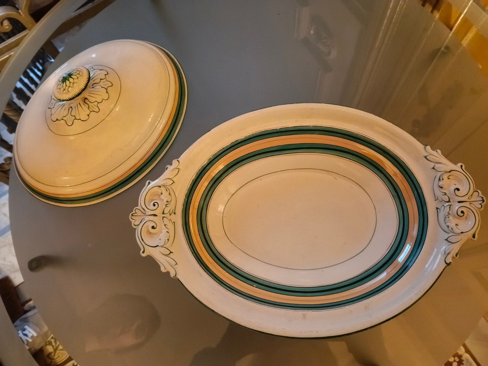 plat Royal Boch Belgique, Antiquités & Art, Enlèvement