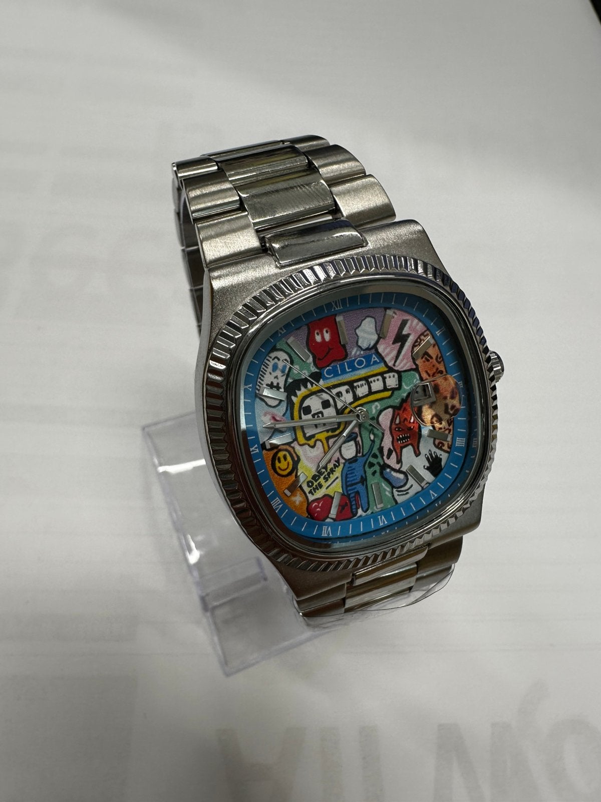 Nieuw quartz uurwerk, Overige merken, Staal, Staal, Verzenden