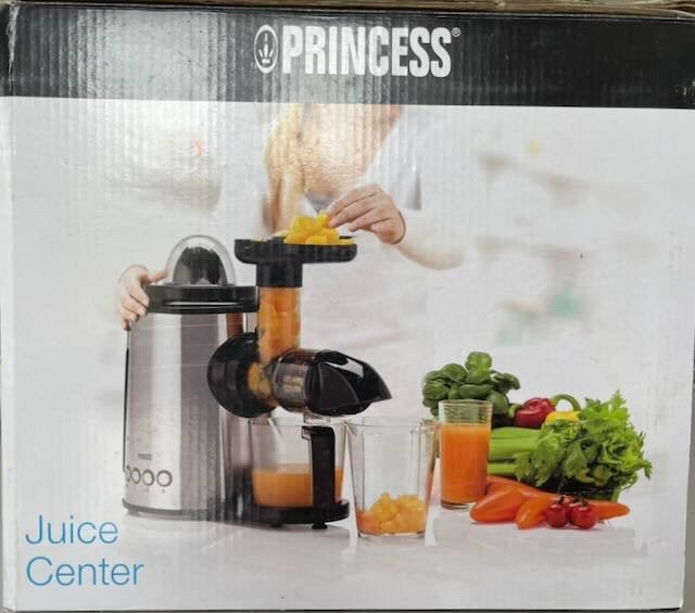 Juice Center, Electroménager, Extracteurs de jus, Enlèvement, Comme neuf, Électrique, Presse-agrumes lent