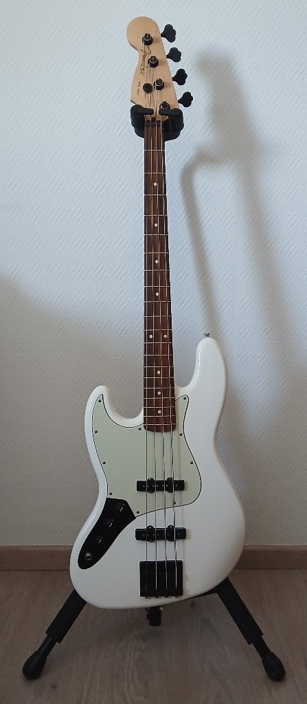 Fender Jazz Bass Player (gaucher), Muziek en Instrumenten, Snaarinstrumenten | Gitaren | Bas, Ophalen, Gebruikt, Elektrisch