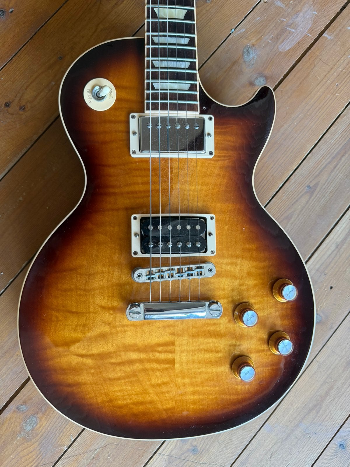 Gibson Les Paul Desert Burst, Muziek en Instrumenten, Snaarinstrumenten | Gitaren | Elektrisch, Ophalen, Gebruikt, Solid body