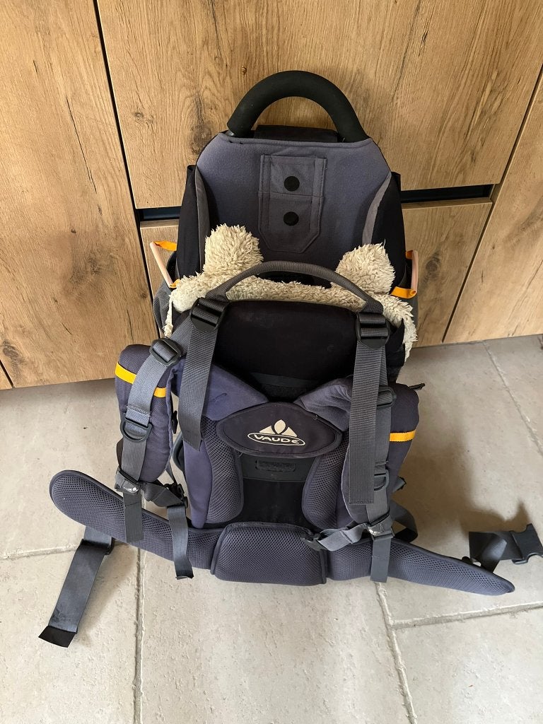 Sac à dos Vaude pour porte-bébé + housse de pluie, Enfants & Bébés, Porte-bébés & Écharpe porte bébé, Utilisé, Autres types, Autres marques