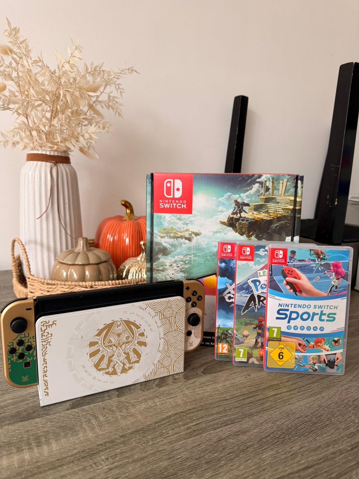 Nintendo Switch Oled Zelda TOTK, Consoles de jeu & Jeux vidéo, Enlèvement, Utilisé, Switch OLED, Avec jeux