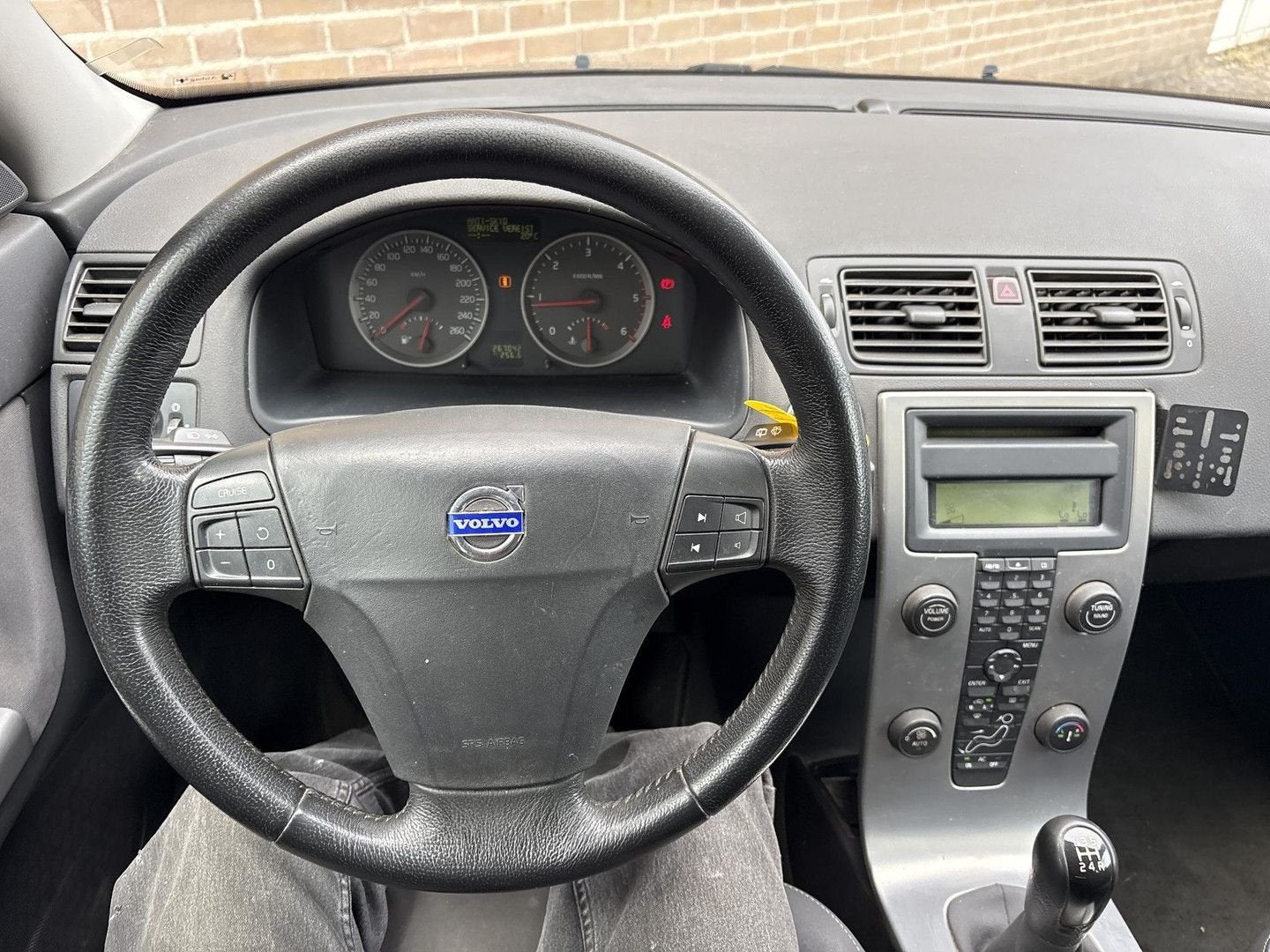 Volvo V50 1.6D Momentum, Autos, Volvo, Achat, Entreprise, Boîte manuelle, Noir