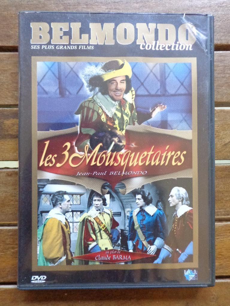 )))  Les 3 Mousquetaires  //  Jean-Paul Belmondo  (((, Tous les âges, Enlèvement ou Envoi, Comme neuf