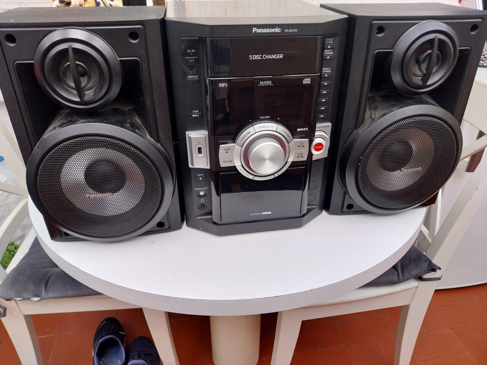 Installatie Panasonic, Ophalen