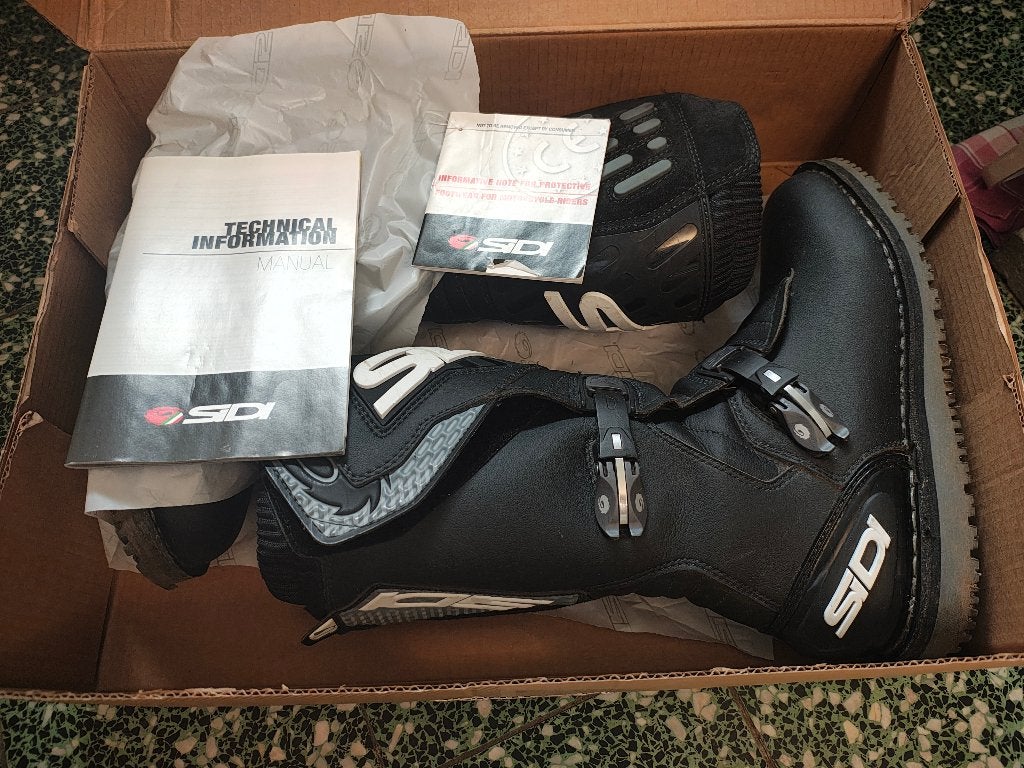 Bottes SIDI Trial, Motoren, Ophalen, Laarzen